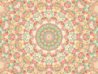 Abstract kaleidoscope background