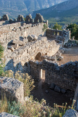 Ancient ruins of Arykanda, West Antalya, Turkey