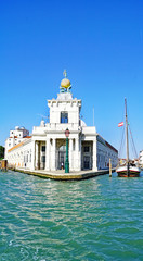 Fototapeta na wymiar Vista de Venecia desde el mar, Italia, Europa
