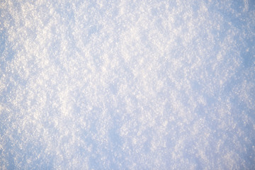 Close up of fresh snow great as a background