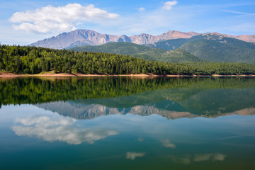 Crystal Creek Reservoir at Pikes Peak