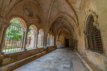 Fototapeta na wymiar Details of the Cathedral of Tarragona, Catalonia, Spain