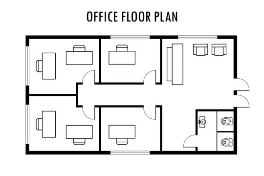 Office Floor Plan Vector Images – Browse 13,049 Stock Photos, Vectors