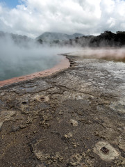 Waiotapu Thermal Wonderland Champagne Pool - New Zealand