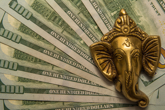 hindu god ganesha lord of wellness Stock Photo | Adobe Stock