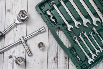 wrenches in set