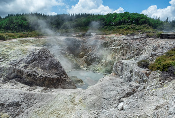 Waiotapu Thermal Wonderland Crater - New Zealand