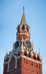 Spasskaya Tower. Clock chimes