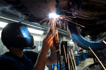 Mechanic welding 