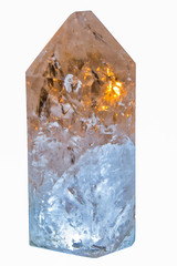 Quartz crystal closeup