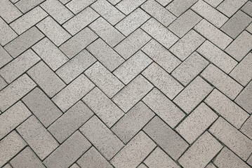 Grey stone pavement background texture - 241157282