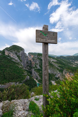 verdone gorge in france