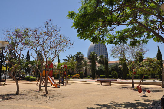 The beautiful Agios Athanasios Park Limassol (Cyprus)
