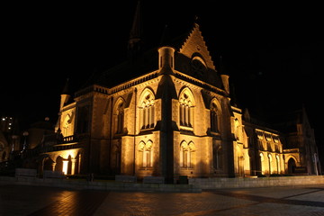 Church at night