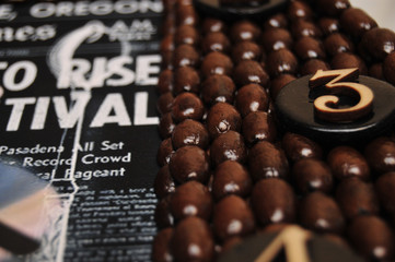 coffee wall clock