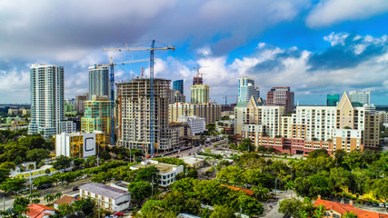 Fototapeta na wymiar Downtown Fort Lauderdale Florida Skyline