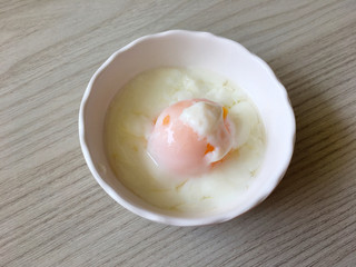 Softed-boiled egg for breakfast