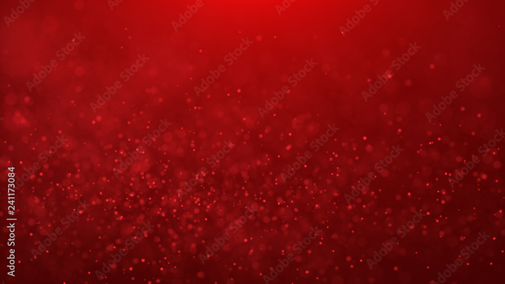 Poster dust particles. abstract background of particles. 3d rendering. dots background. futuristic digital 
