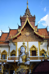 Naklejka premium Temple