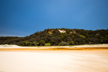 The Pinnacles on Fraser Island, Queensland, Australia