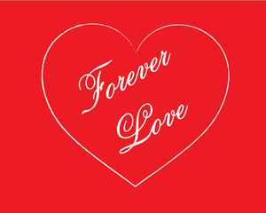 Valentine-Foever Love Heart