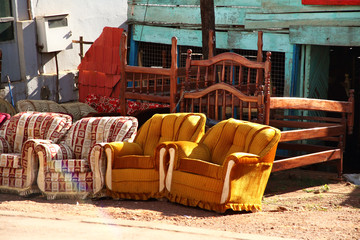 Kampala Furniture for Sale on Roadside