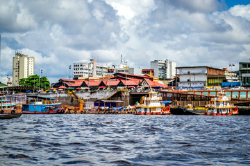 Cities of Brazil - Manaus, Amazonas - City Views from Rio Negro