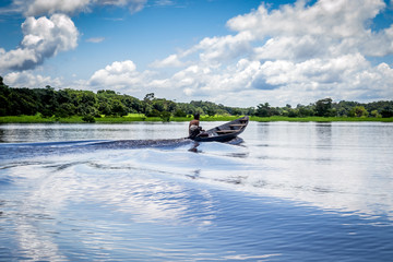 Cities of Brazil - Manaus, Amazonia - Lago do Catalao Community