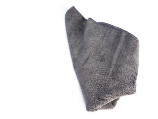 Microfiber Cleaning Cloth.  (This has clipping path)