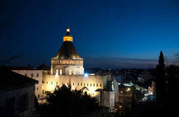 Fototapeta na wymiar Basilica of the Annuciation, Nazareth