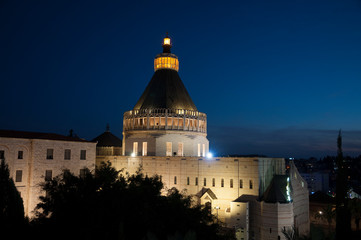Fototapeta na wymiar Basilica of the Annuciation, Nazareth