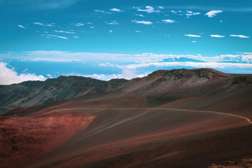 Views from Haleakala National Park in Maui