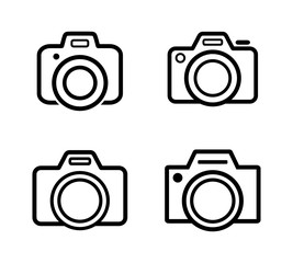 aparat fotograficzny zestaw ikon