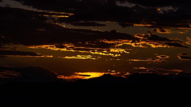 Sunset Ban Luk Khao Lam Mae Hong Son in thailand.mov