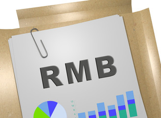 RMB - financial concept