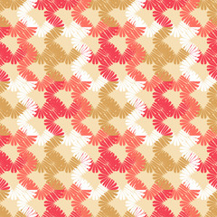 Trendy seamless pattern designs. Wave of stripes. Vector geometric background. Can be used for wallpaper, textile, invitation card, wrapping, web page background.