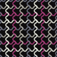 Trendy seamless pattern designs. Wave of stripes. Vector geometric background. Can be used for wallpaper, textile, invitation card, wrapping, web page background.