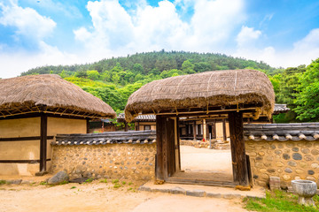 Fototapeta na wymiar Historic House in Nohyeon-ri, Cheongju