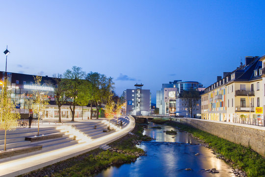 Siegufer Stadt Siegen