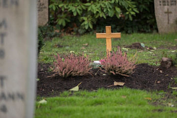 Friedhof, Engel, Kreuz