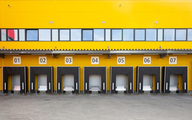 Truck loading docks
