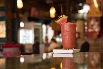 Fresh watermelon fruitshake