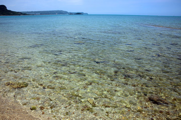 透明な浅瀬