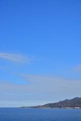 Beautiful seascape of Sadogashima, Japan