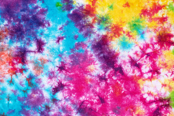 colorful tie dye pattern abstract background