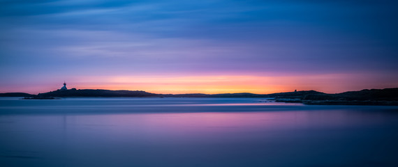 Coucher de soleil bretagne finistère