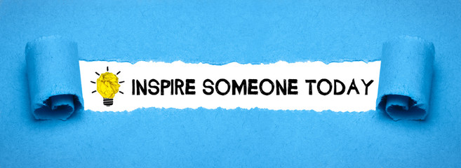 Inspire someone today