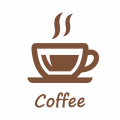 Coffee vector icon