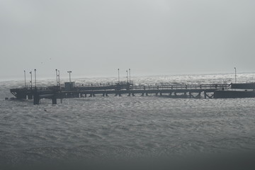 Storm Surge at the Pier 10