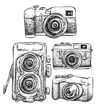 Retro Camera Doodle